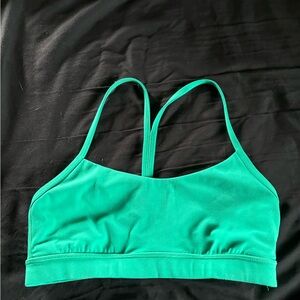 Green Flow Y Sports Bra